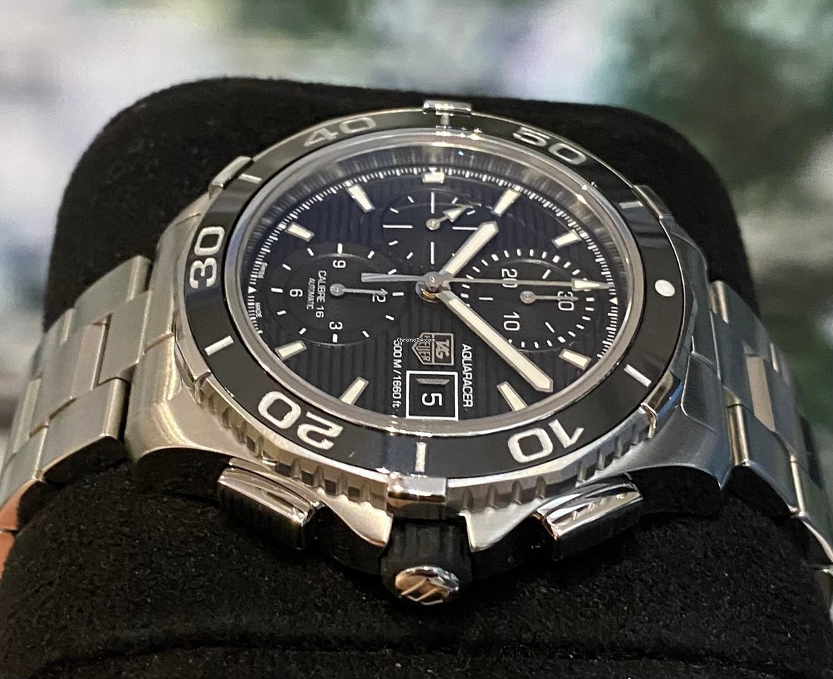 IMG_9081 TAG Heuer Aquaracer 500M Mens watch Unisex Automatic Steel CAK2110.BA0833 Replica 8