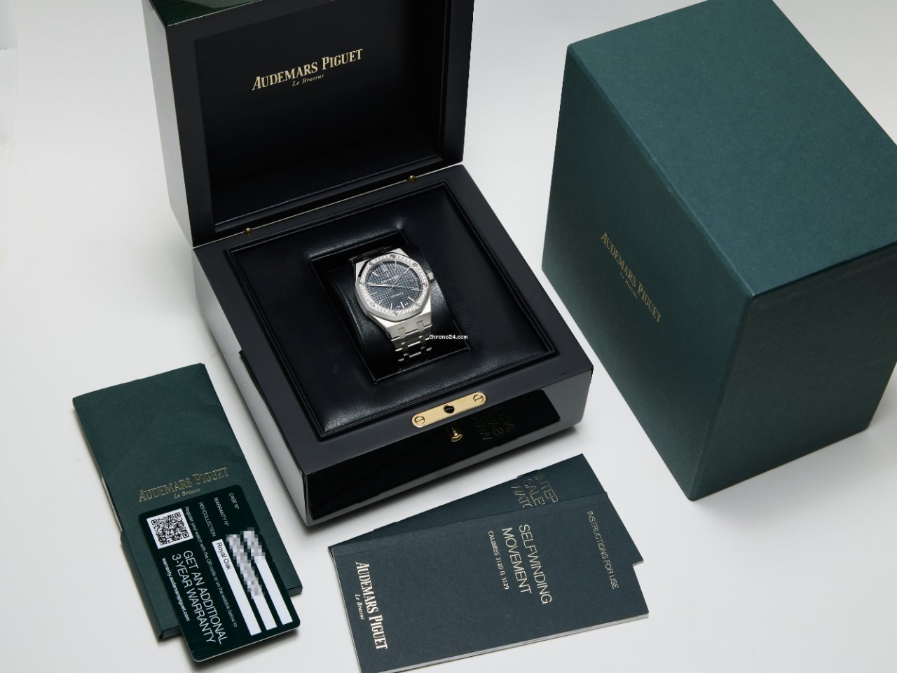 Audemars Piguet Royal Oak Lady Womens watch Automatic Steel 15451ST.ZZ.1256ST.01 Replica 8