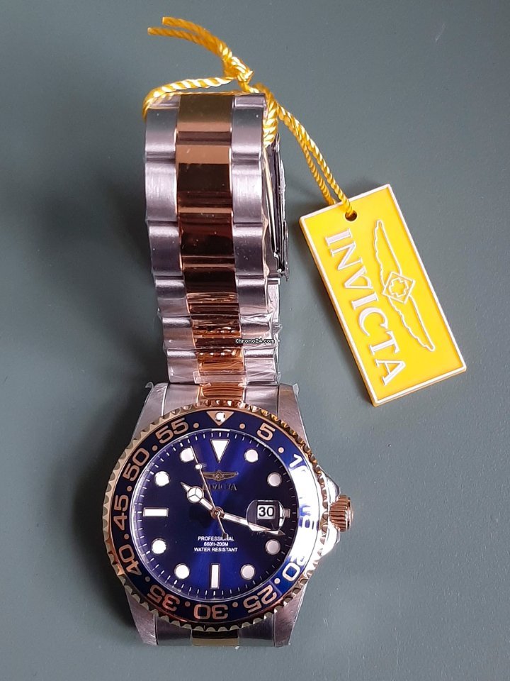 IMG_9081 Invicta Mens watch Unisex Quartz Steel 33254 Replica 8