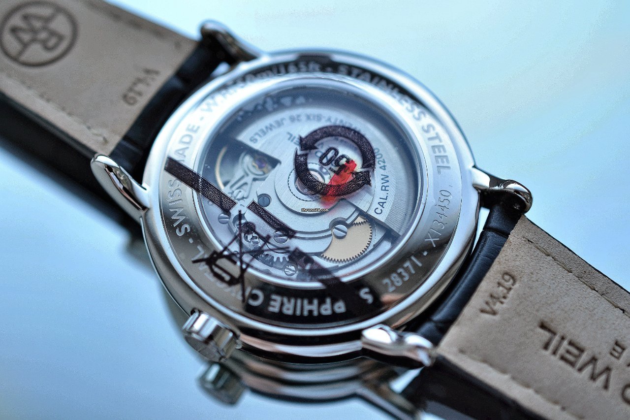 Raymond Weil Maestro Mens watch Unisex Automatic Steel 2837-STC-50001 Replica 8