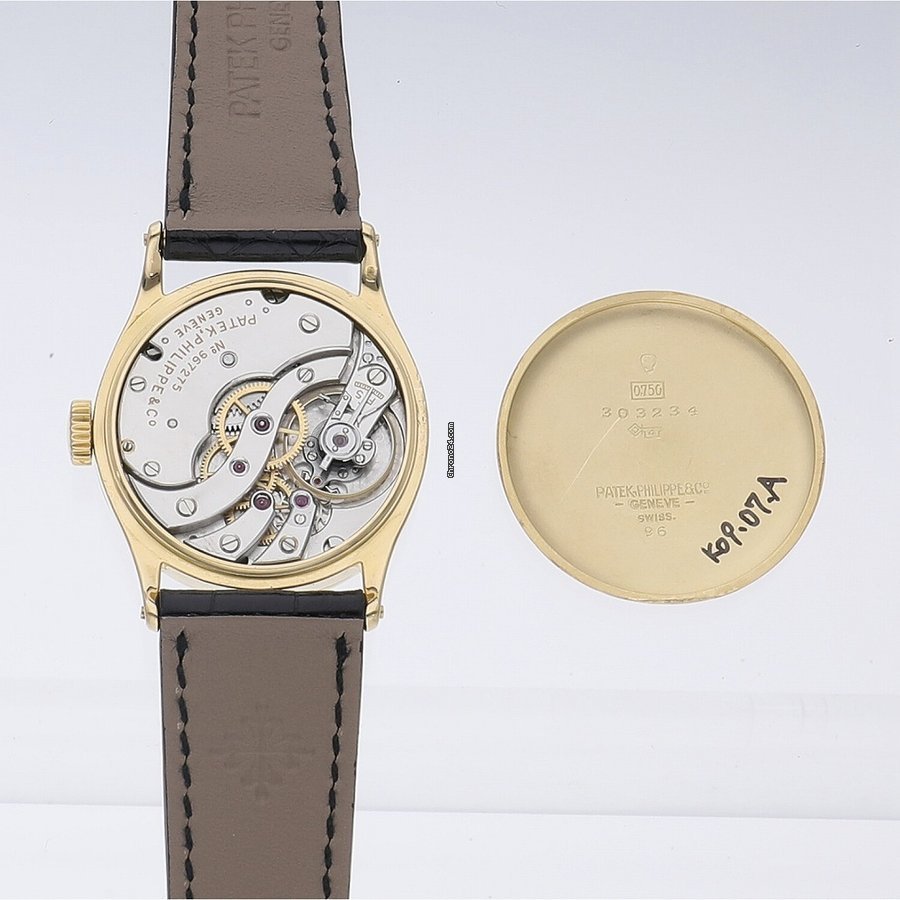 Patek Philippe Calatrava Yellow gold 96J Replica 8