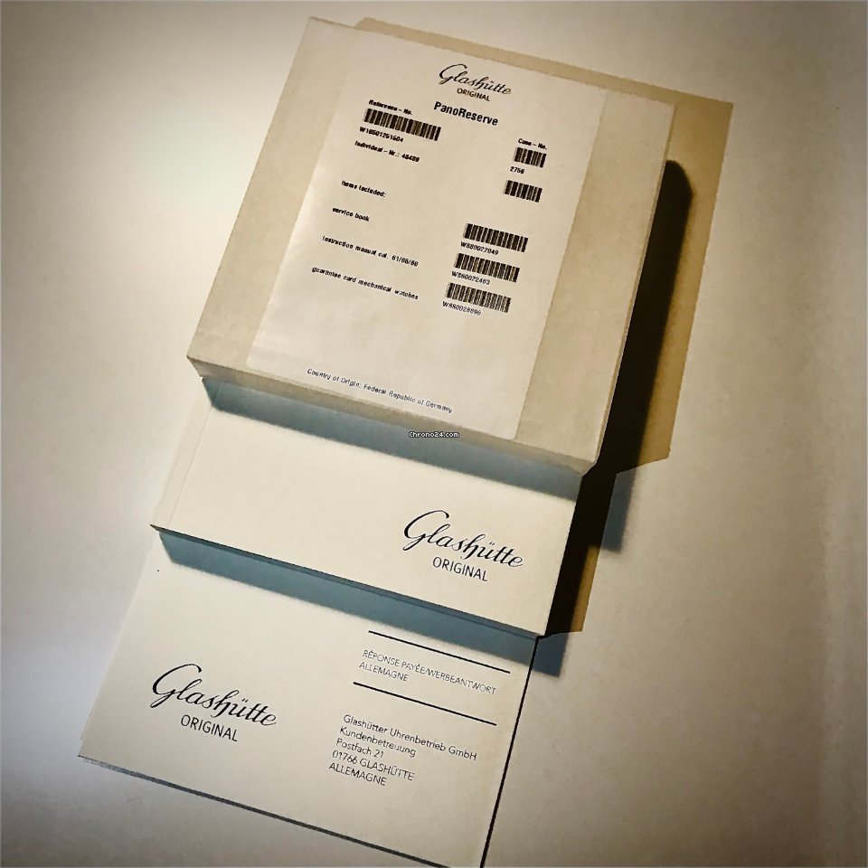 IMG_9081 Glashutte Original PanoReserve Mens watch Unisex Manual winding Rose gold 1-65-01-25-15-05 Replica 8