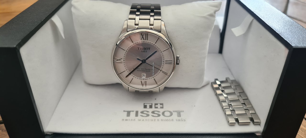 Tissot Chemin de Tourelles Mens watch Unisex Automatic Steel T0994071103800 Replica 8