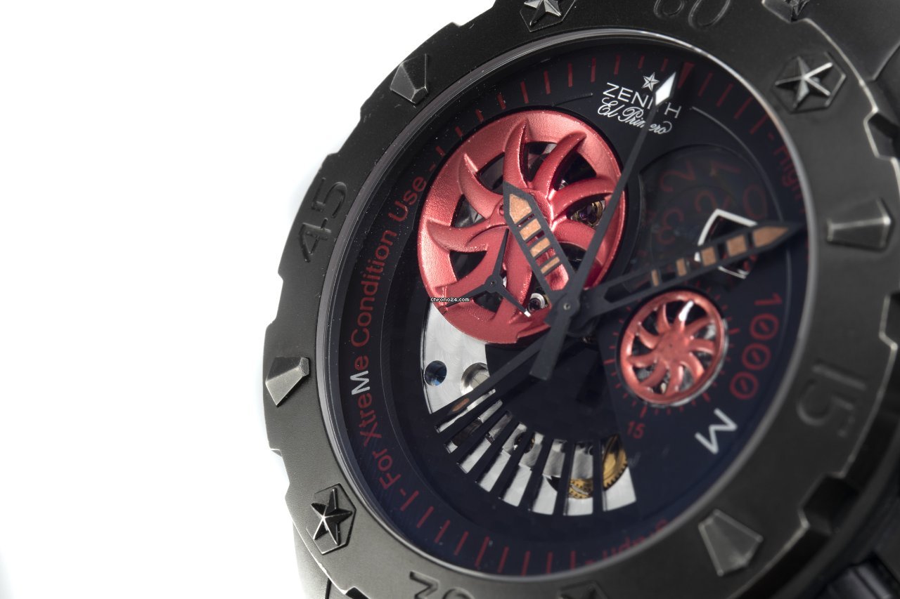IMG_9081 Zenith Defy Mens watch Unisex Automatic Titanium 96.0527.4039 Replica 8