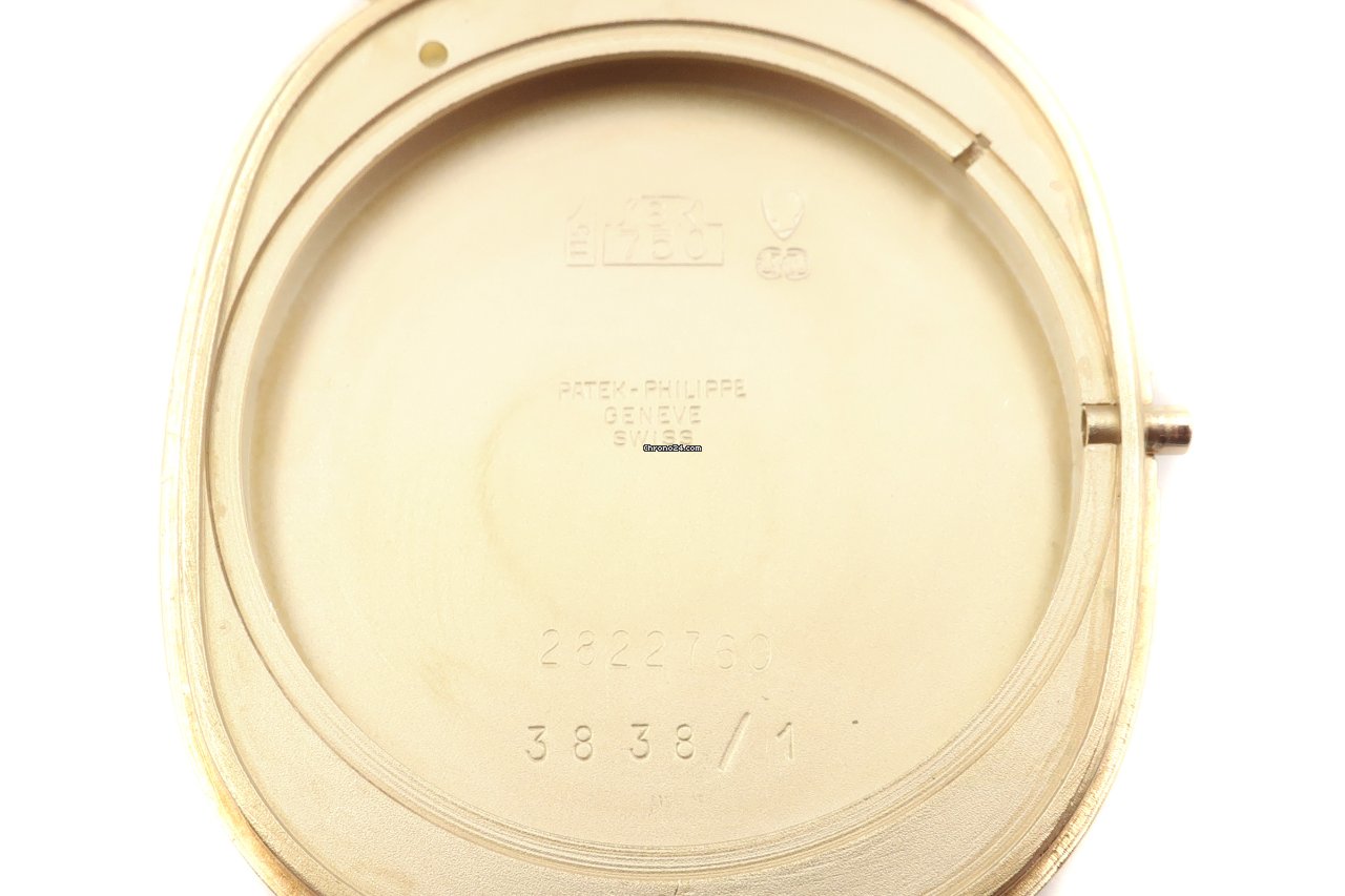 IMG_9081 Patek Philippe Golden Ellipse Mens watch Unisex Quartz Yellow gold 3838 1 Replica 8