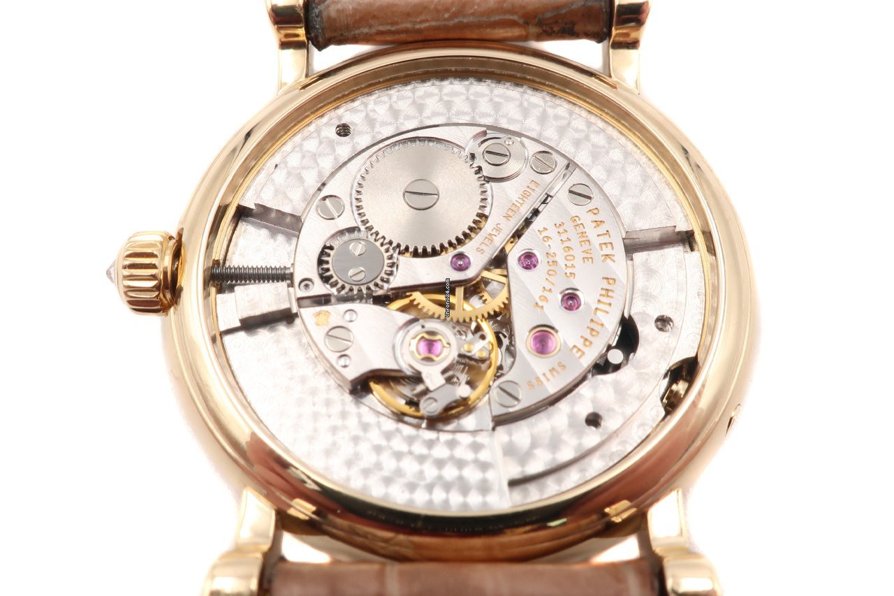 Patek Philippe Calatrava Womens watch Manual winding Yellow gold 4858 Replica 8