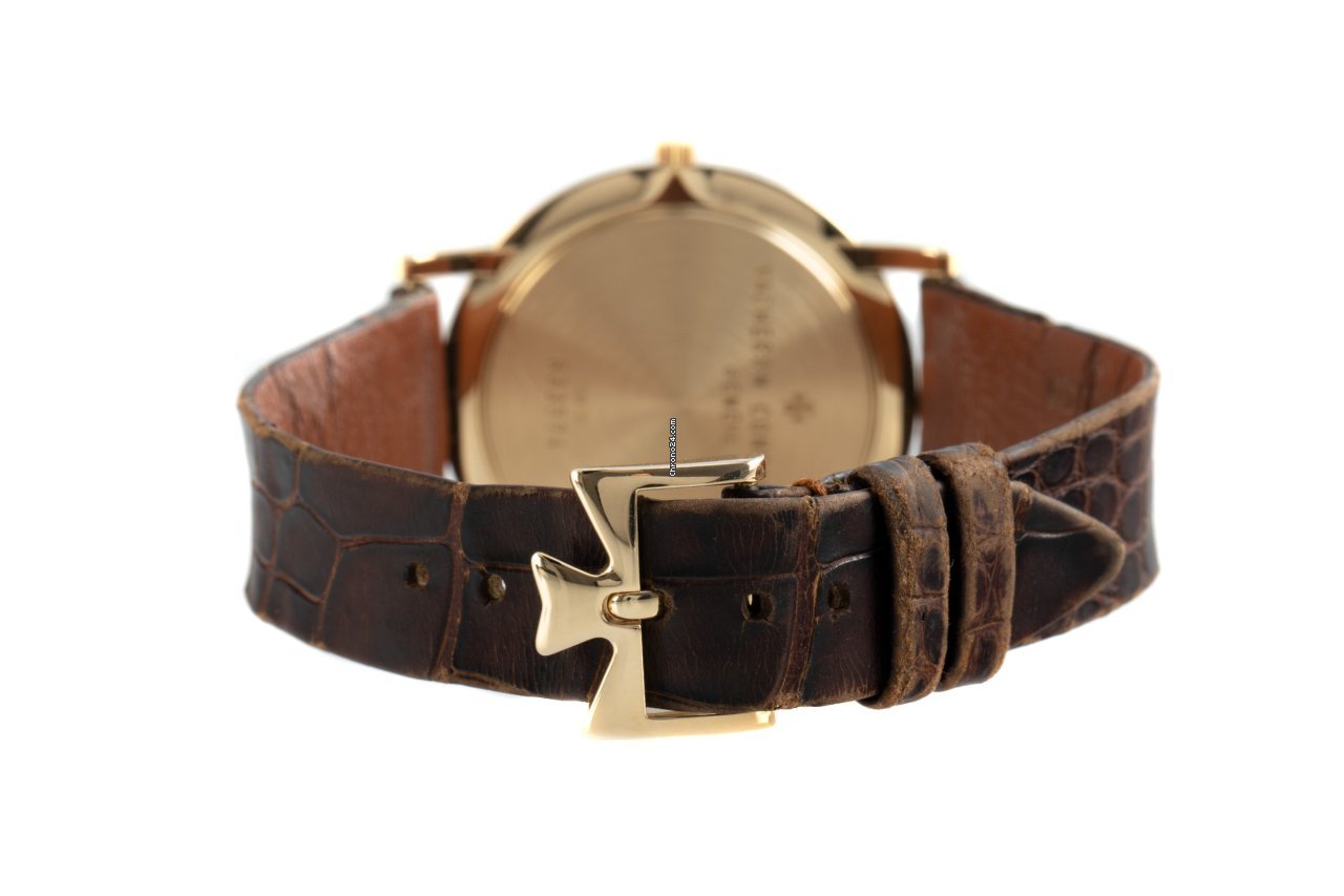 IMG_9081 Vacheron Constantin Patrimony Mens watch Unisex Manual winding Yellow gold 34070 Replica 8