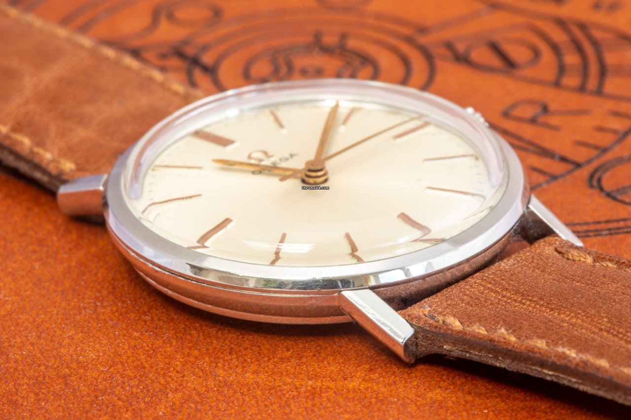 IMG_9081 Omega Geneve Mens watch Unisex Manual winding Steel 131.019 Replica 8