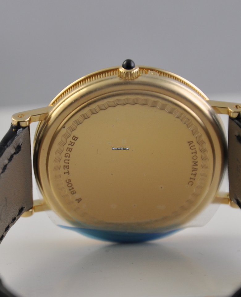 Breguet Classique Mens watch Unisex Automatic Yellow gold 3130BA Replica 8