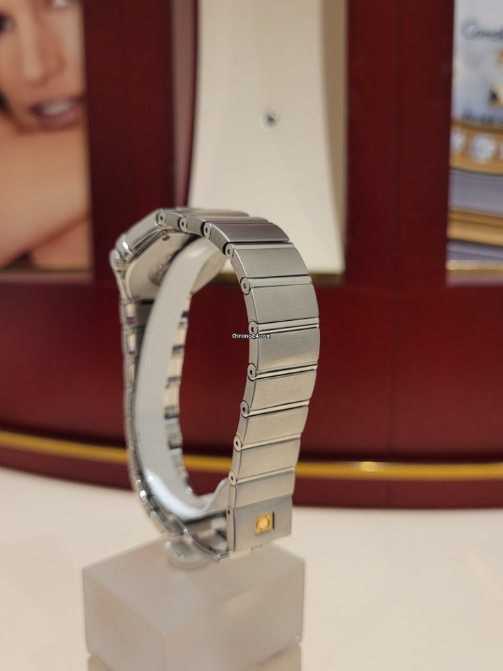 IMG_9081 Omega Constellation Quartz Womens watch Quartz Steel 123.10.27.60.05.001 Replica 8