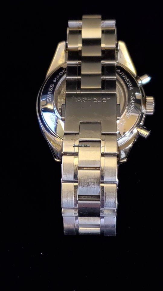 IMG_9081 TAG Heuer Carrera Calibre 16 Mens watch Unisex Automatic Steel CV2010-3 Replica 8