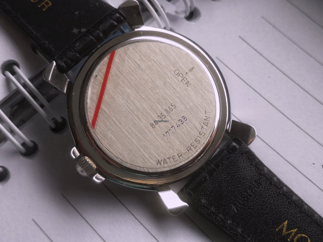 IMG_9081 Movado Museum Mens watch Unisex Manual winding Steel 84.35.865 Replica 8