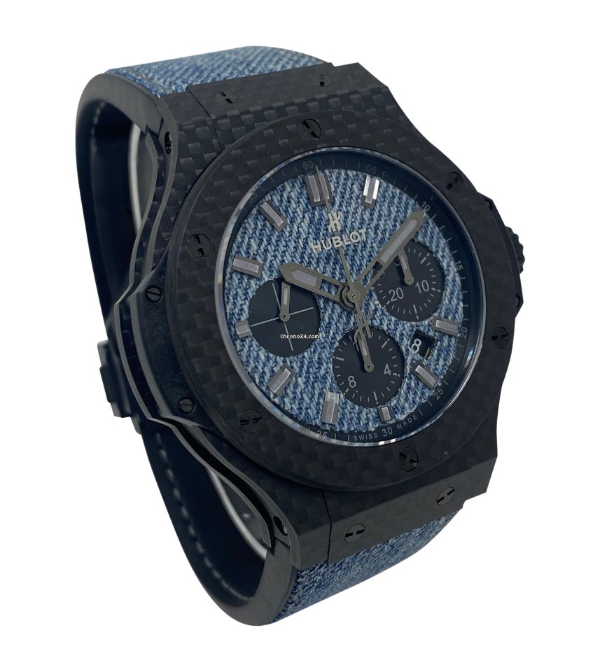 IMG_9081 Hublot Big Bang Jeans Mens watch Unisex Automatic Carbon 301.QX.2740.NR.JEANS16 Replica 8