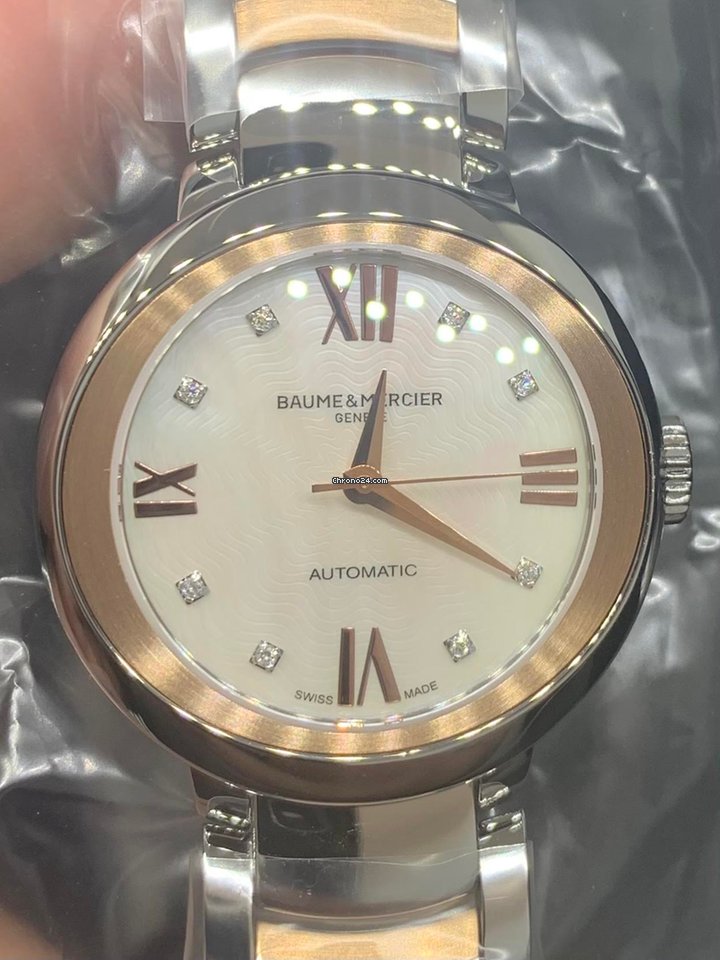 Baume & Mercier Promesse Womens watch Automatic Gold Steel M0A10239 Replica 8