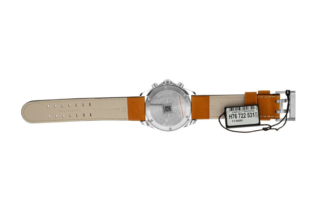 Hamilton Khaki Pilot Mens watch Unisex Quartz Steel H76722531 Replica 8