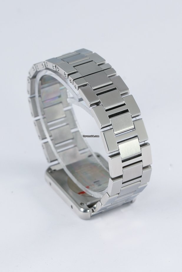 IMG_9081 Cartier Tank Womens watch Quartz Steel WSTA0051 Replica 8