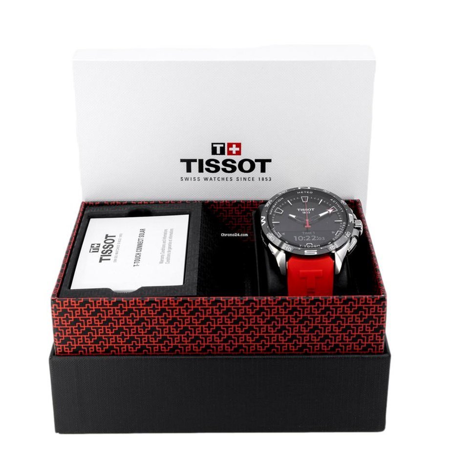 Tissot Touch Mens watch Unisex Titanium T1214204705101 Replica 8