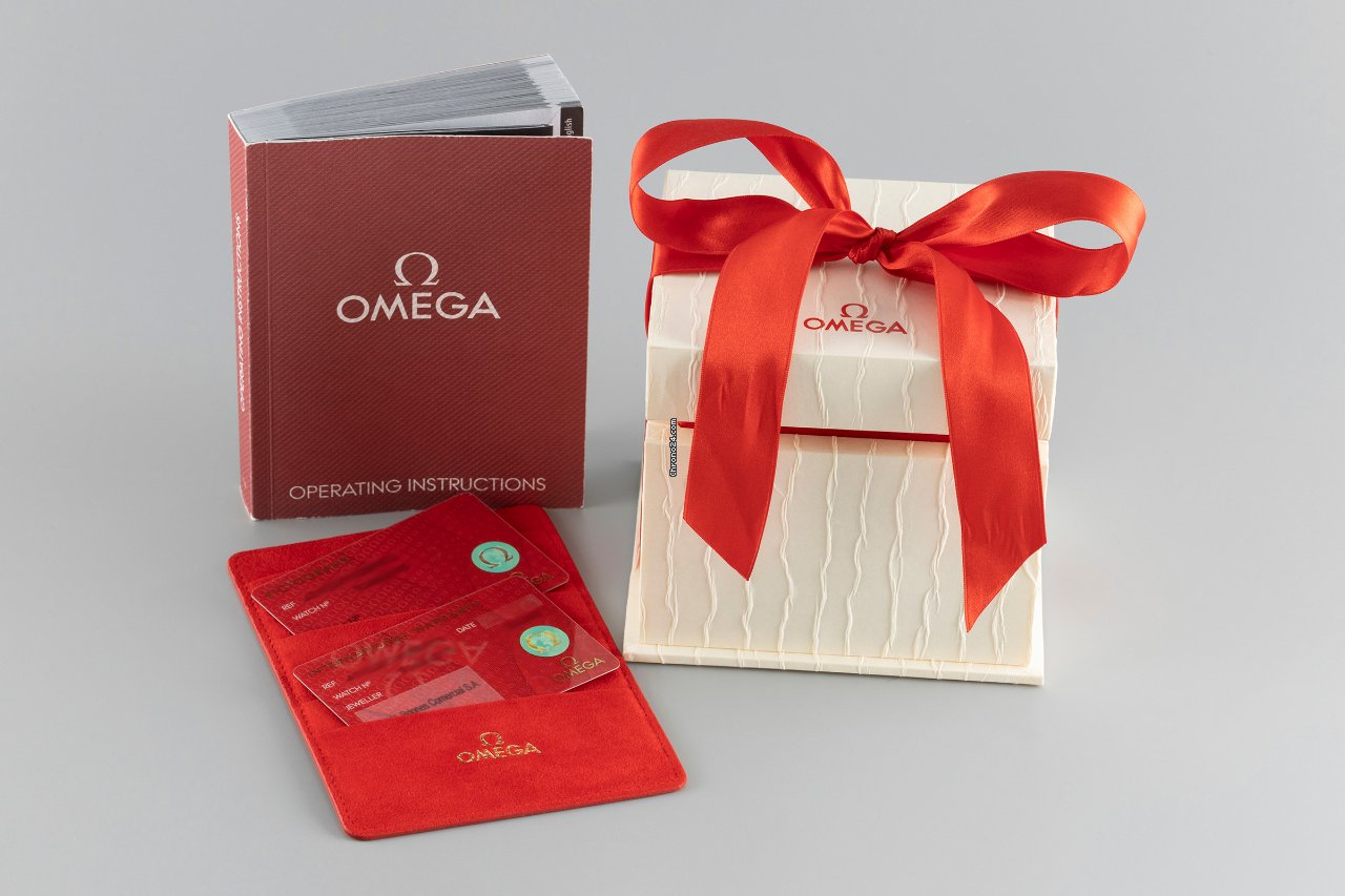 Omega De Ville Prestige Womens watch Quartz Gold Steel 424.23.27.60.09.001 Replica 8