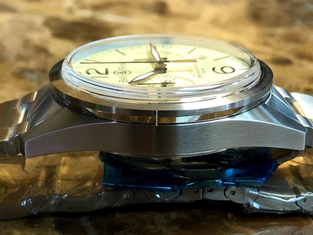 IMG_9081 Bell & Ross BR V1 Mens watch Unisex Automatic Steel BRV126-BEI-ST SST Replica 8