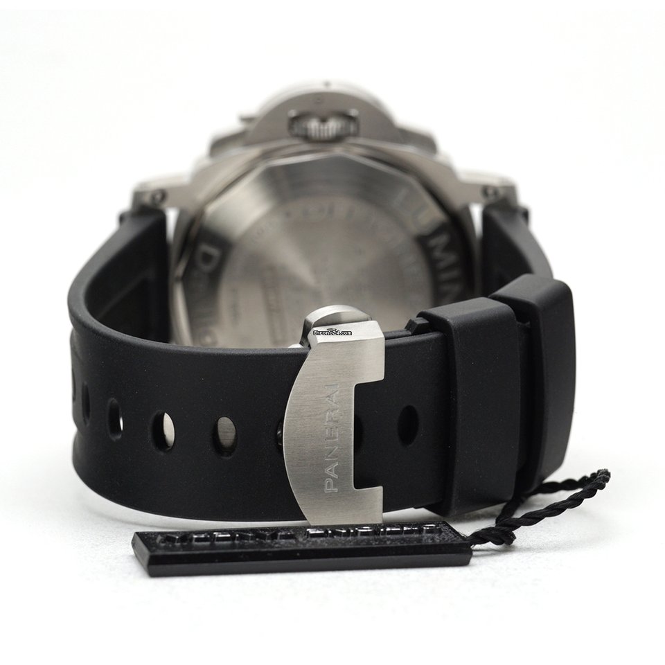IMG_9081 Panerai Luminor Chrono Mens watch Unisex Automatic Steel PAM 00196 Replica 8