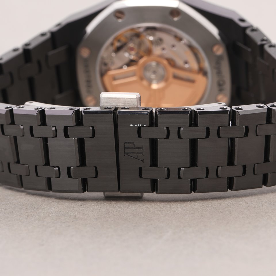 IMG_9081 Audemars Piguet Royal Oak Mens watch Unisex Automatic Ceramic 77350CE.OO.1266CE.01 Replica 8