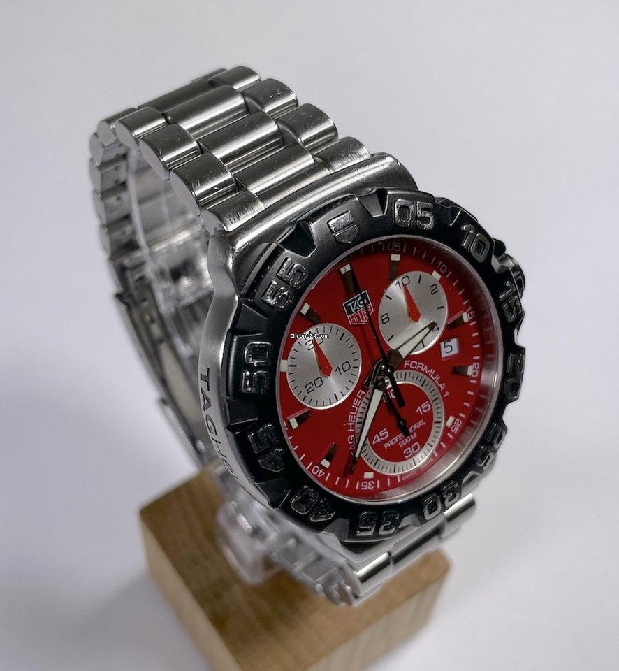 IMG_9081 TAG Heuer Formula 1 Quartz Mens watch Unisex Quartz Steel CAH1112 Replica 8