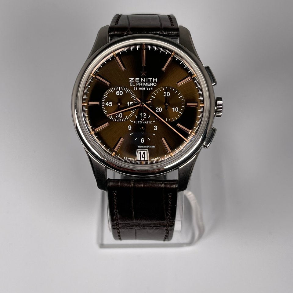 Zenith Captain Chronograph Mens watch Unisex Automatic Steel 03.2110.400 75.c498 Replica 8