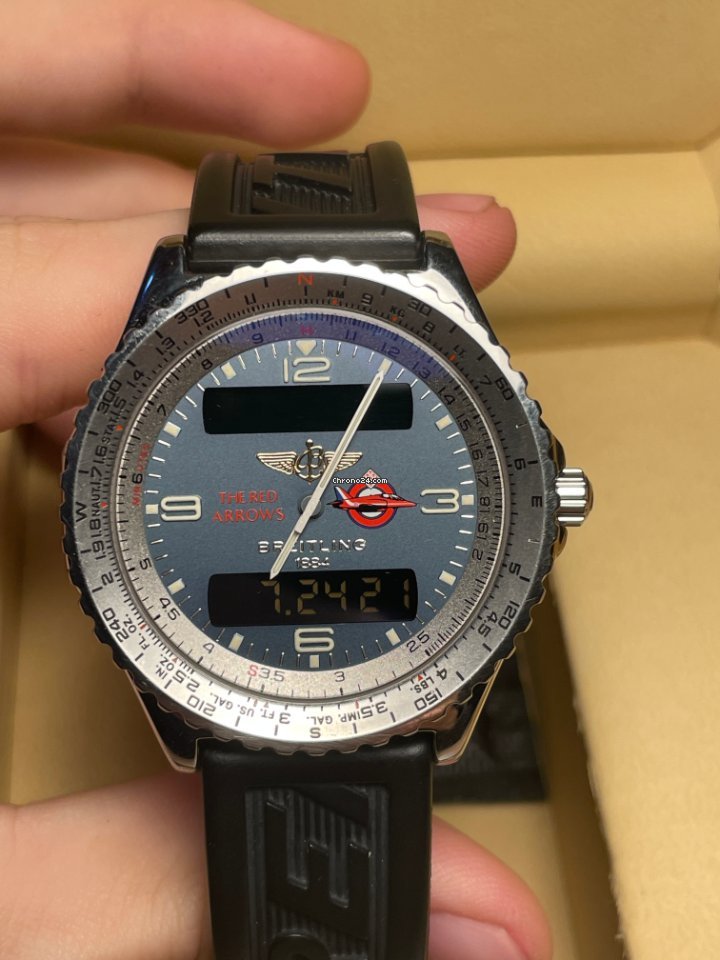 Breitling Chronospace Mens watch Unisex Quartz A56012 Replica 8