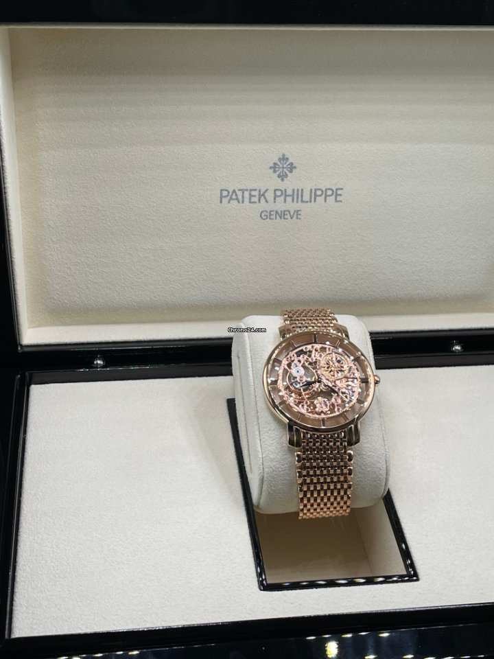 IMG_9081 Patek Philippe Complications Mens watch Unisex Automatic Rose gold 5180 1R-001 Replica 8