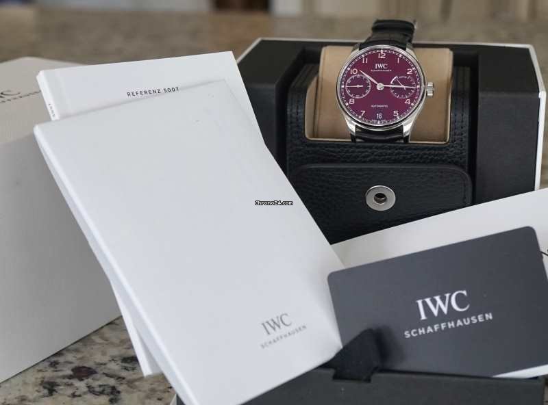 IMG_9081 IWC Portuguese Automatic Mens watch Unisex Automatic Steel IW500714 Replica 8