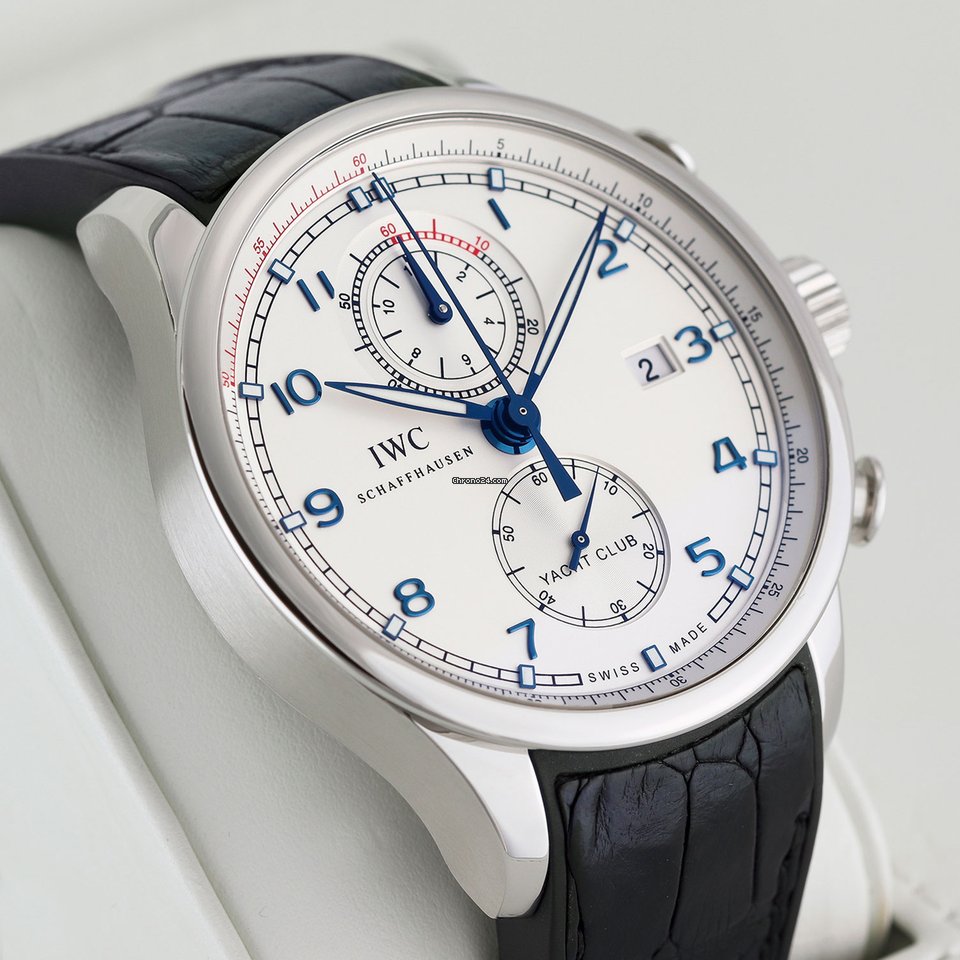 IMG_9081 IWC Portuguese Yacht Club Chronograph Mens watch Unisex Automatic Steel IW390216 Replica 8