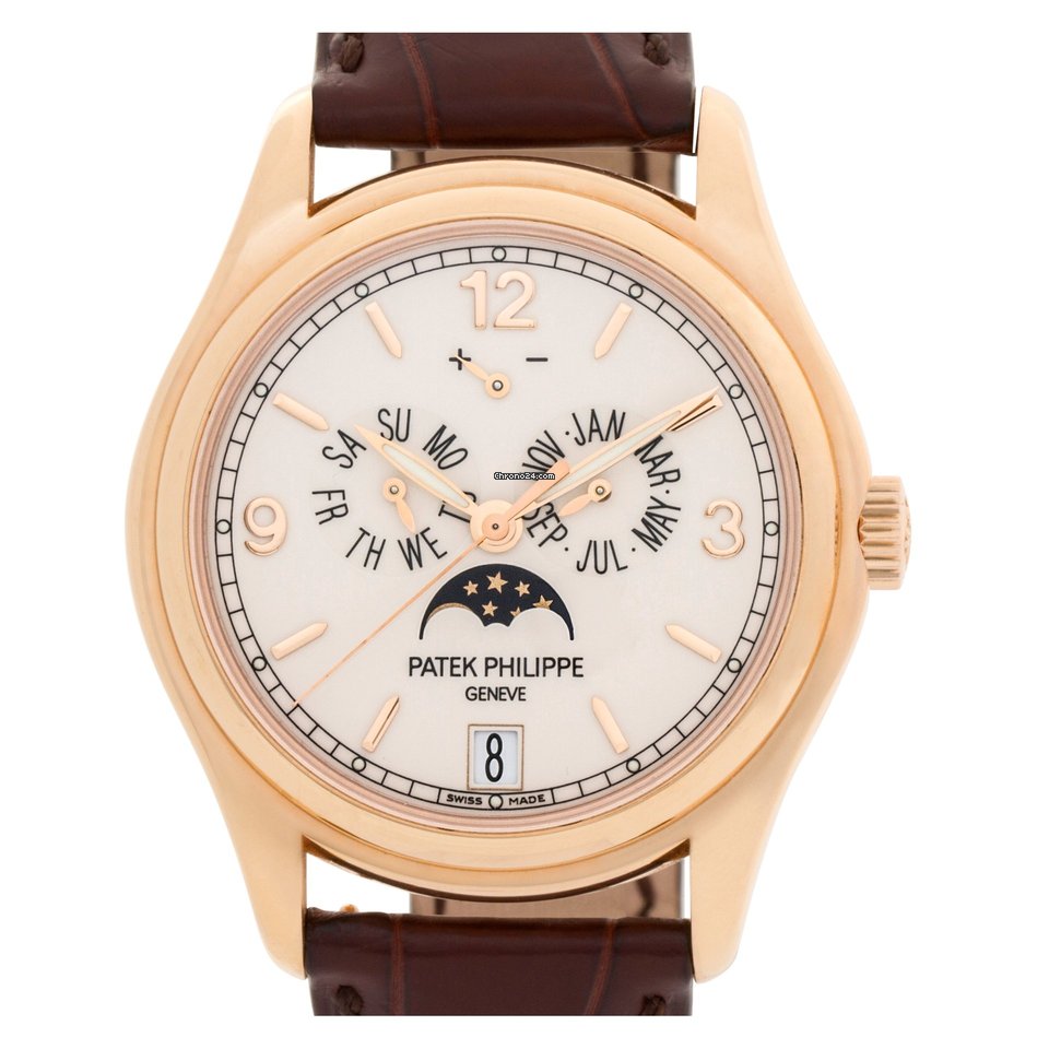 Patek Philippe Annual Calendar Mens watch Unisex Automatic Rose gold 5146R Replica 8