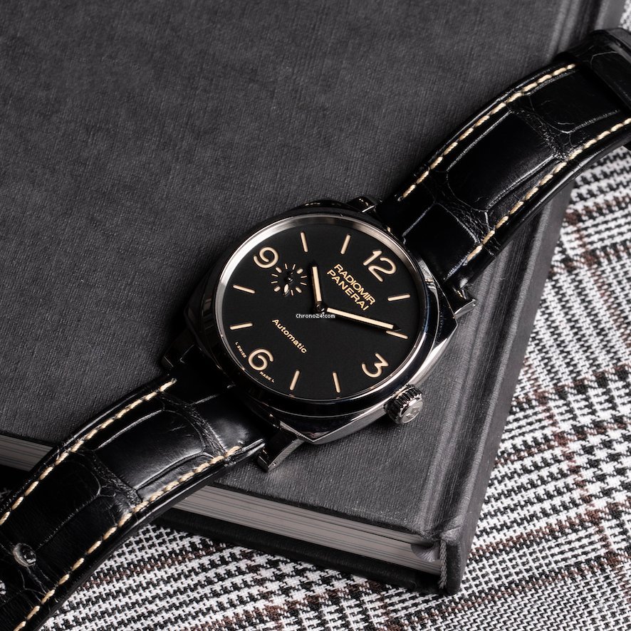 IMG_9081 Panerai Radiomir 1940 3 Days Automatic Mens watch Unisex Automatic Steel PAM 00620 Replica 8