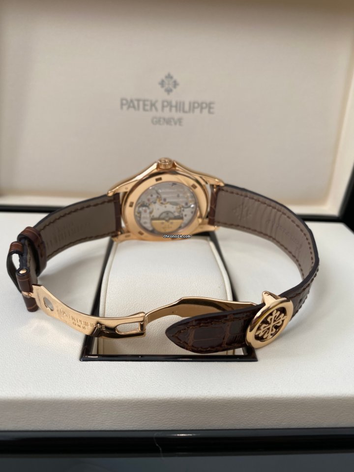 IMG_9081 Patek Philippe World Time Mens watch Unisex Automatic Rose gold 5131R-010 Replica 8