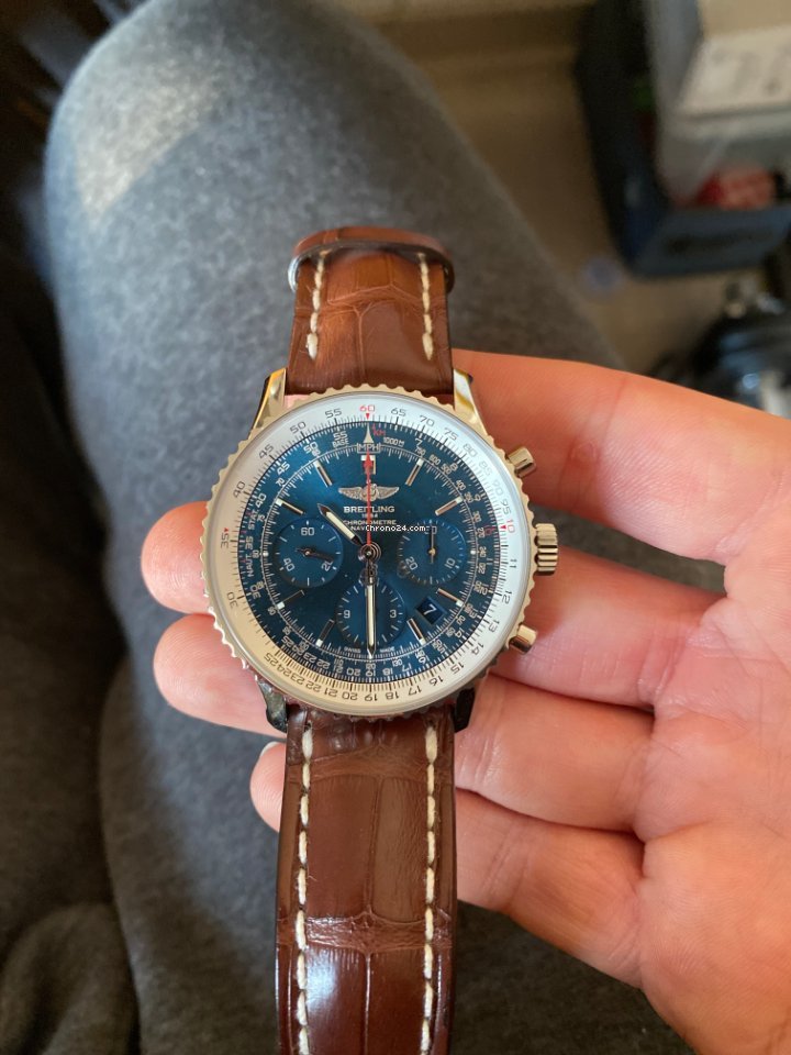 IMG_9081 Breitling Navitimer 01 Mens watch Unisex Automatic Steel AB0125 Replica 8