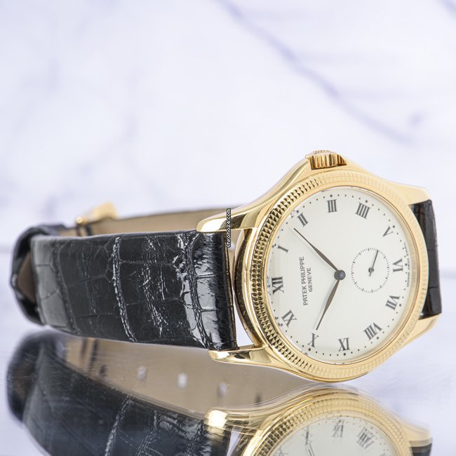 IMG_9081 Patek Philippe Calatrava Mens watch Unisex Manual winding Yellow gold 5115J-001 Replica 8