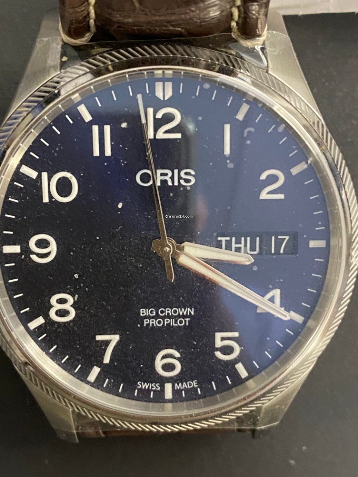 IMG_9081 Oris Big Crown ProPilot Day Date Mens watch Unisex Automatic Steel 01 752 7698 4065-07 1 22 72FC Replica 8