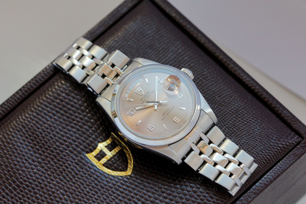 IMG_9081 Tudor Prince Date Mens watch Unisex Automatic Steel 76200 Replica 8