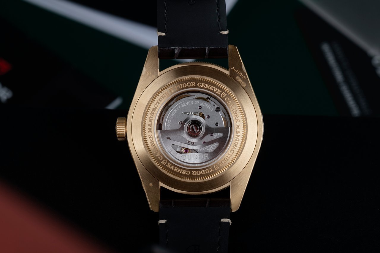 IMG_9081 Tudor Black Bay Fifty-Eight Automatic Yellow gold 79018V Replica 8