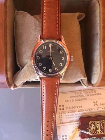 IMG_9081 Zenith Pilot Mens watch Unisex Manual winding Steel 010270180 Replica 8