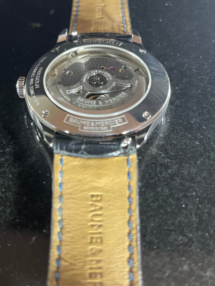 Baume & Mercier Clifton Mens watch Unisex Automatic Steel 65834 Replica 8