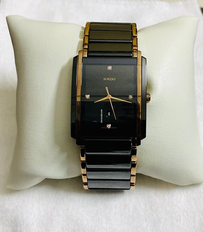 IMG_9081 Rado Integral Mens watch Unisex Quartz Steel R20219712 Replica 8