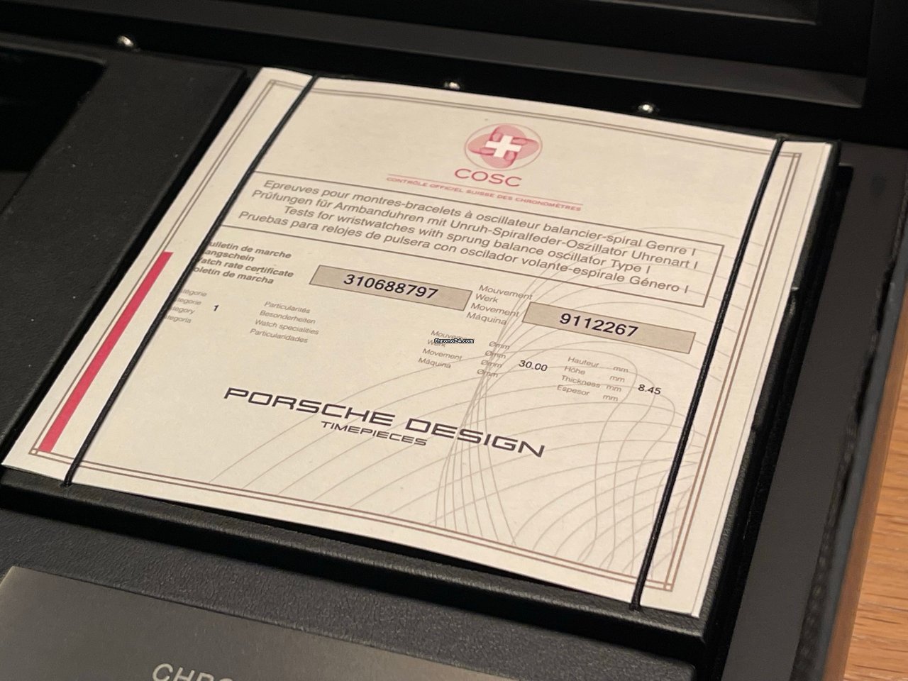 Porsche Design Mens watch Unisex Automatic Titanium 6012.6.02.007 Replica 8