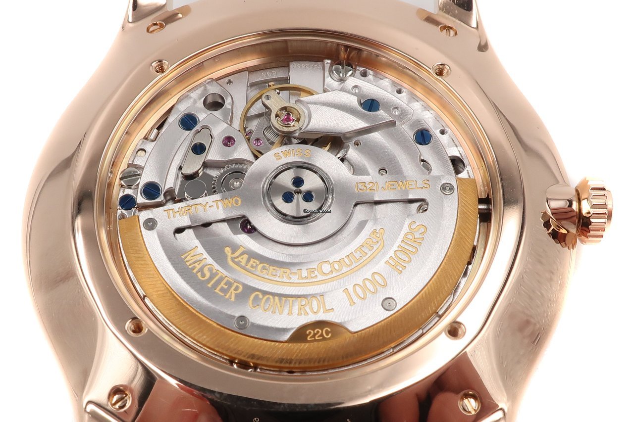IMG_9081 Jaeger-LeCoultre Master Ultra Thin Mens watch Unisex Automatic Yellow gold 174.2.90.S Replica 8