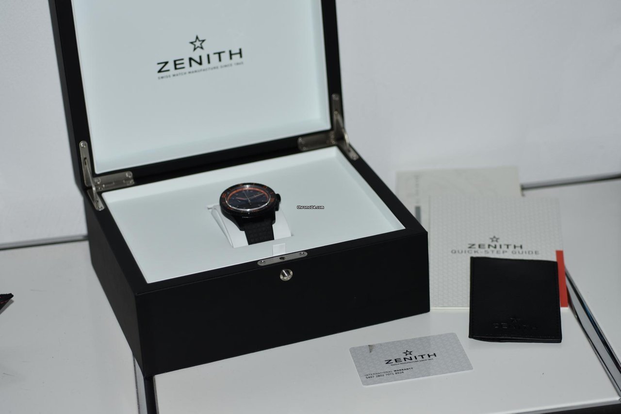 IMG_9081 Zenith El Primero Stratos Flyback Mens watch Unisex Automatic Ceramic 24.2064.405 24.R517 Replica 8