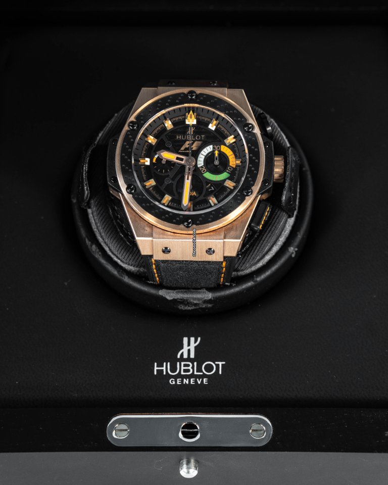 Hublot King Power Mens watch Unisex Automatic Rose gold 703.OM.1138.NR.FMI11 Replica 8