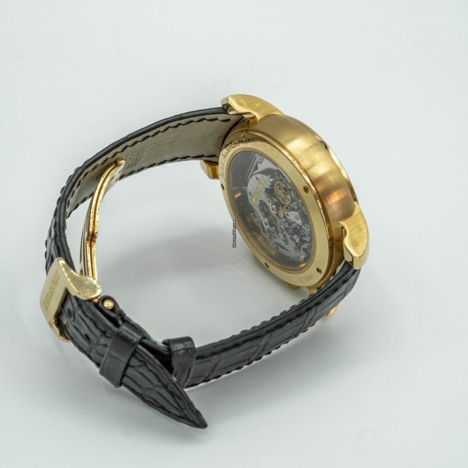 IMG_9081 Audemars Piguet Jules Audemars Mens watch Unisex Manual winding Rose gold 26010or.oo.d088cr.01 Replica 8