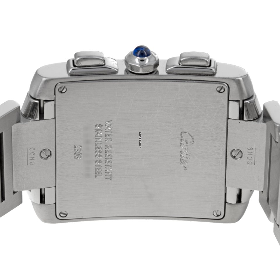 Cartier Tank Francaise Mens watch Unisex Quartz Steel W51001Q3  2303 Replica 8