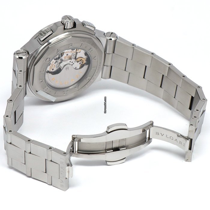 Bulgari Diagono Automatic Steel 303 DG42BSSDCH Replica 8