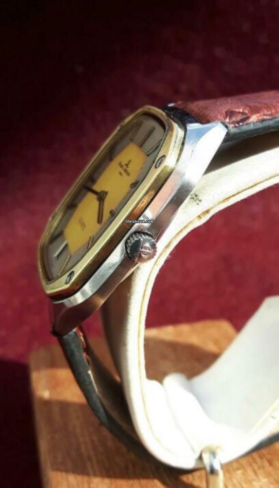 Baume & Mercier Capeland Mens watch Unisex Quartz Gold Steel 4100.018 Replica 8